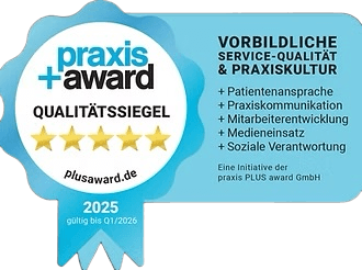 Praxis+Award Qualitätssiegel